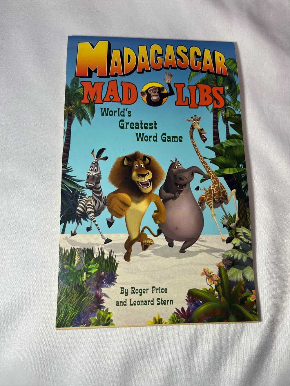Vintage Mad Libs Madagascar 2005 DreamWorks Movie Paperback Activity Book New